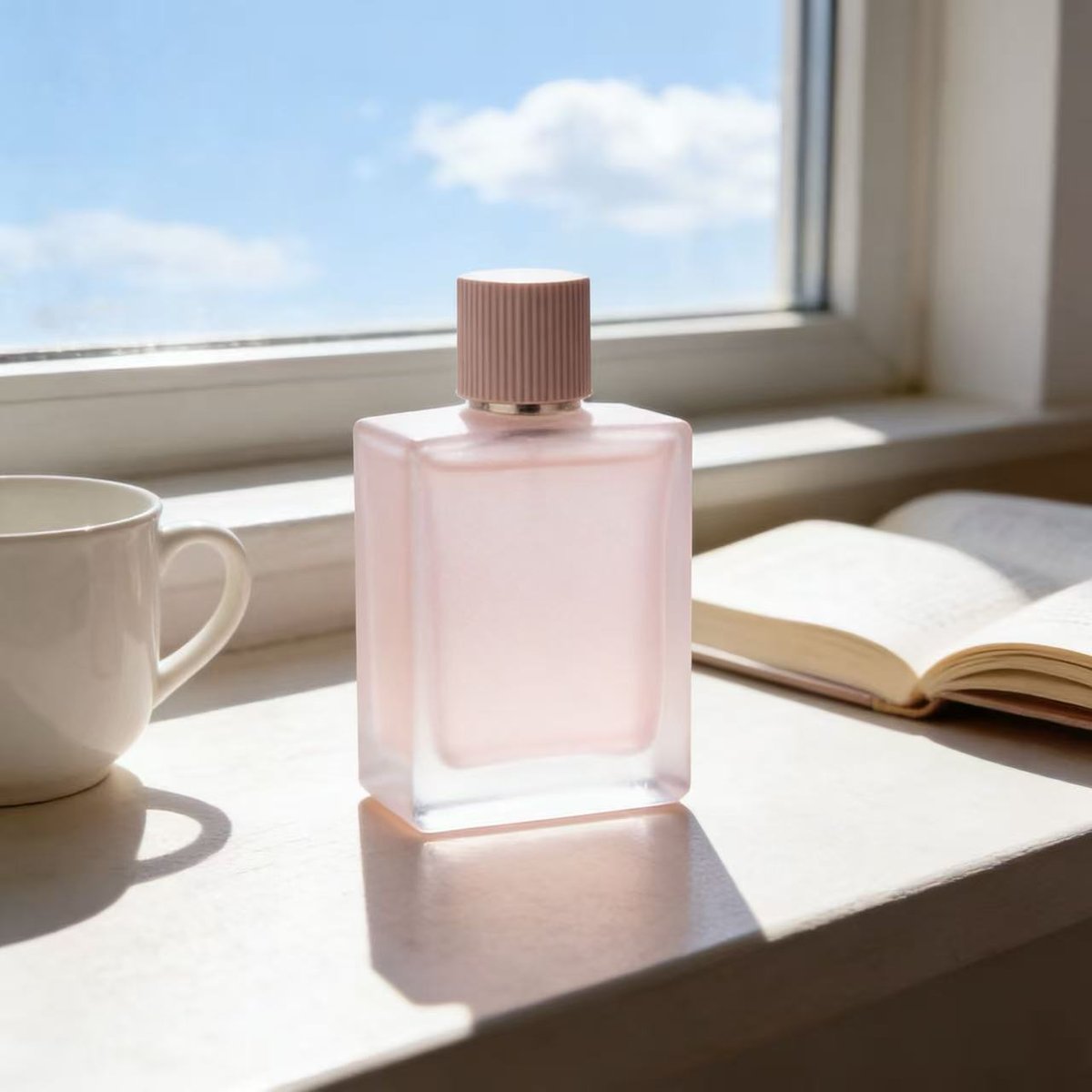 TB54 50ml Square Glass Perfume Bottle