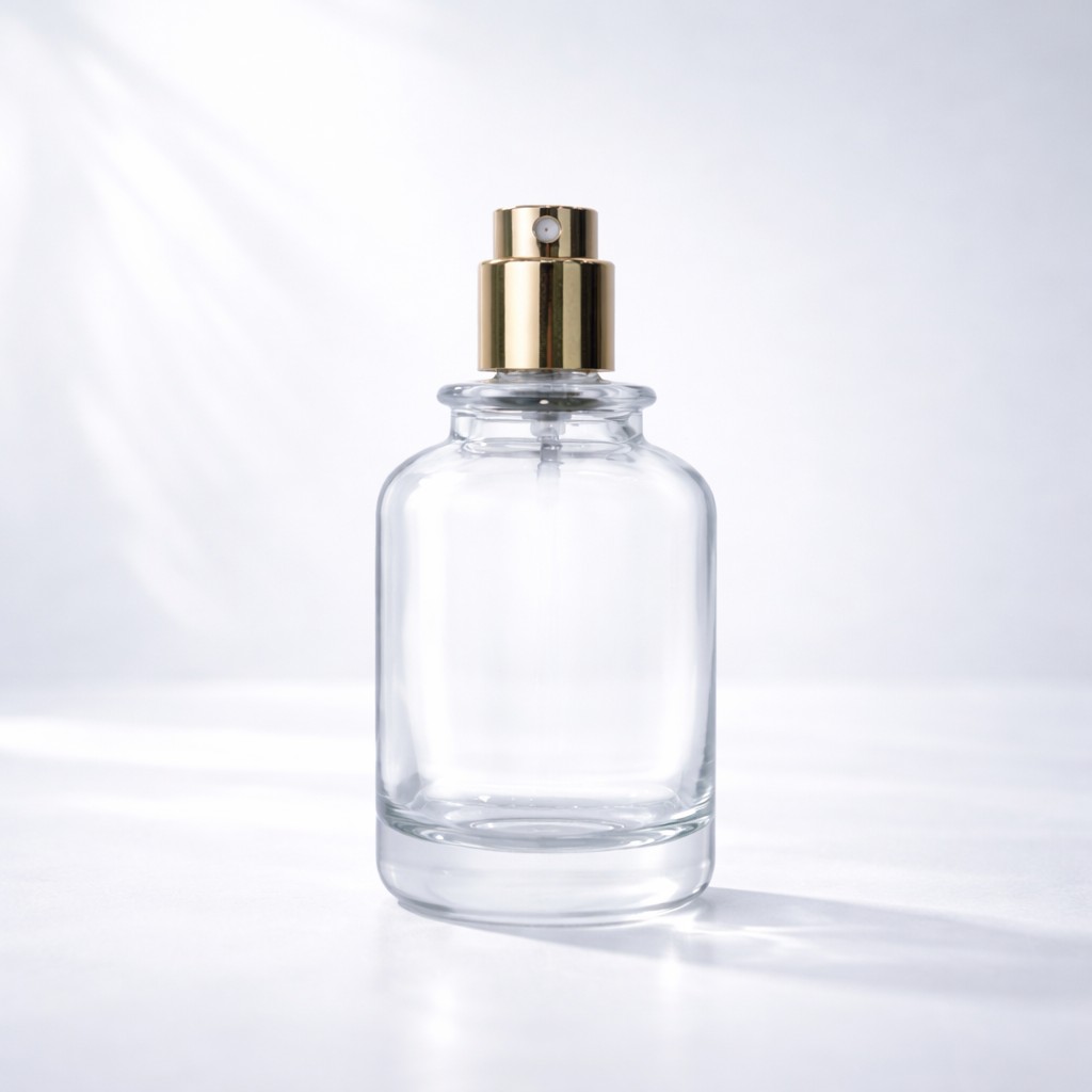 TB55 60ml Round Glass Perfume Bottle 