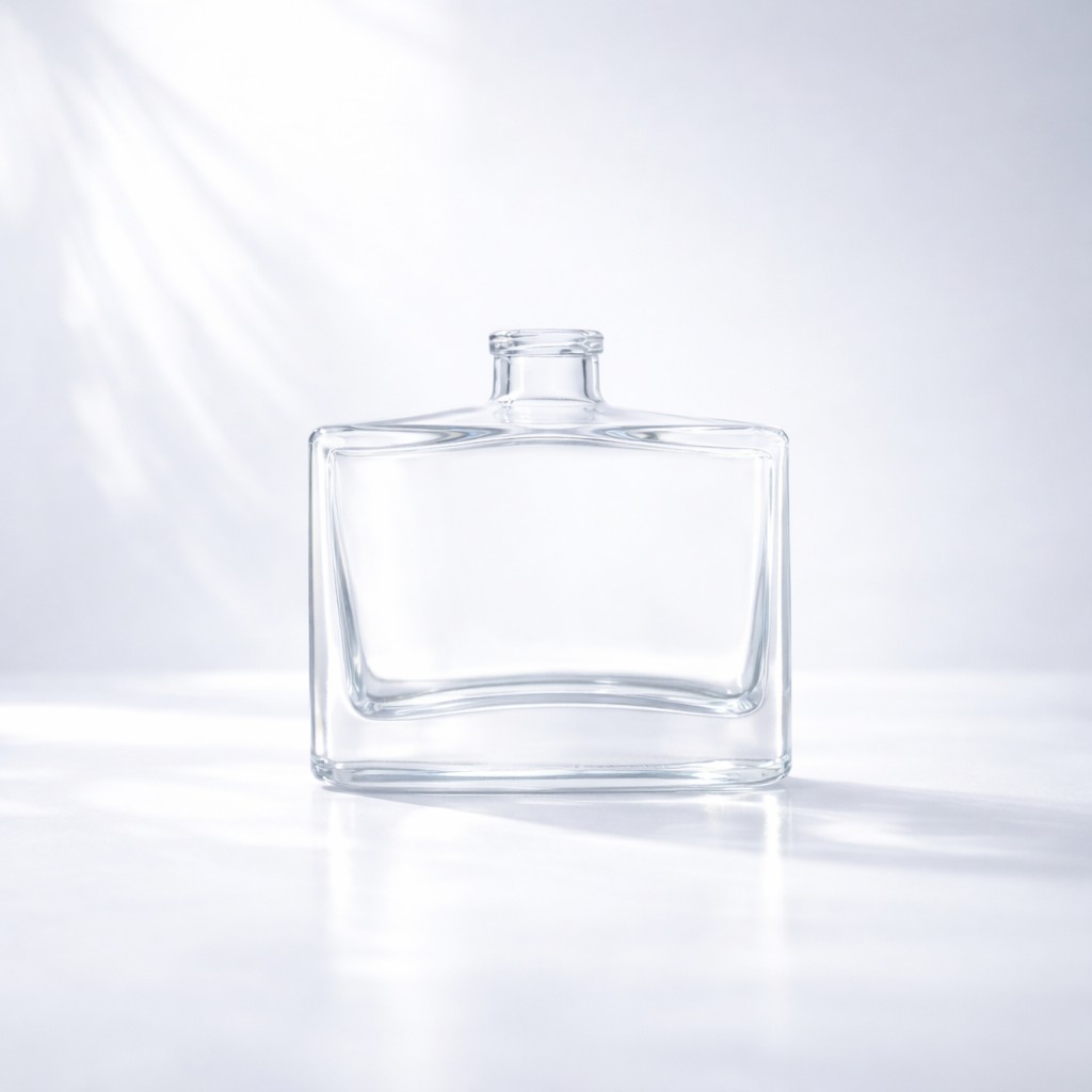 TB56 30ml Luxury Square Glass Perfume Bottle 
