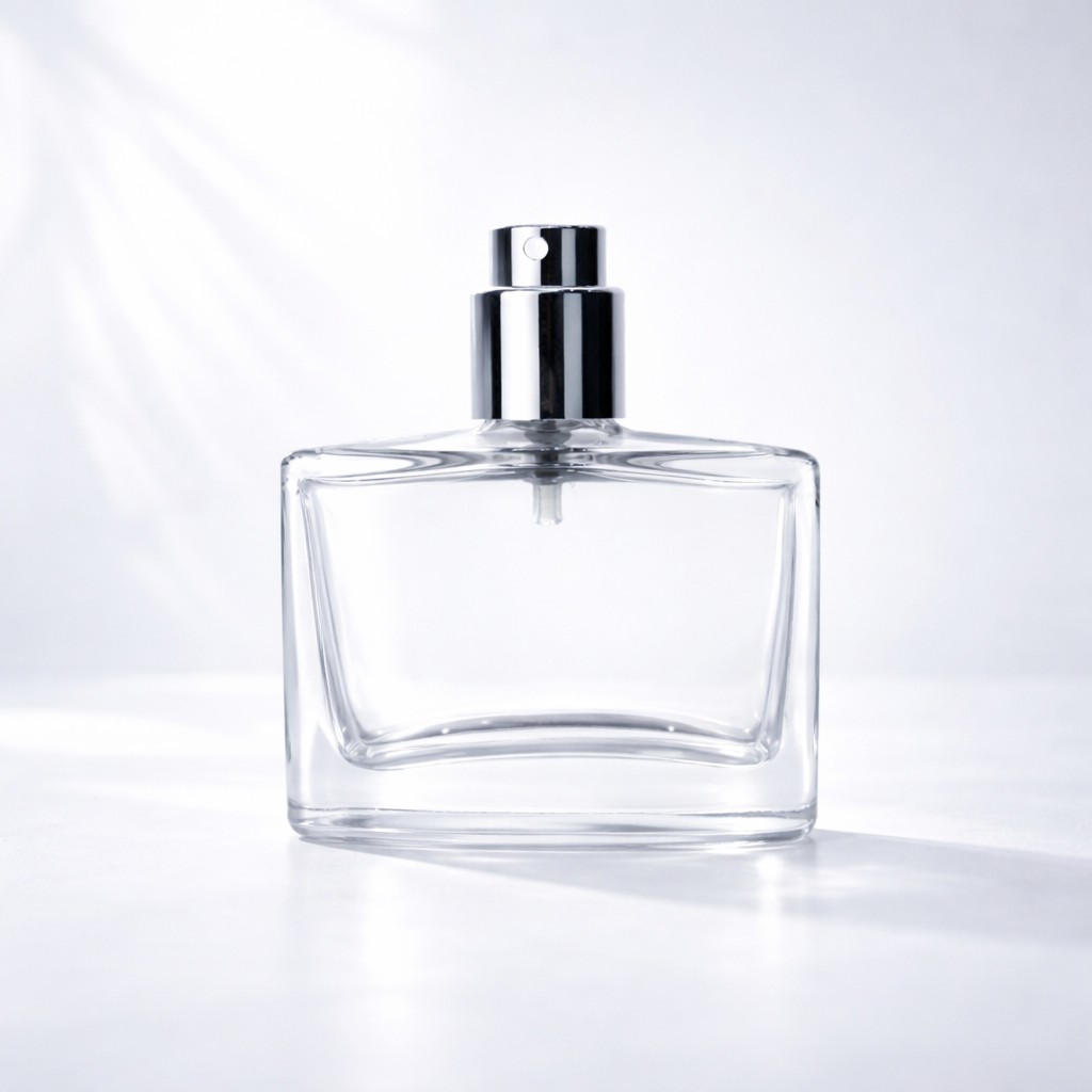TB56 30ml Luxury Square Glass Perfume Bottle 