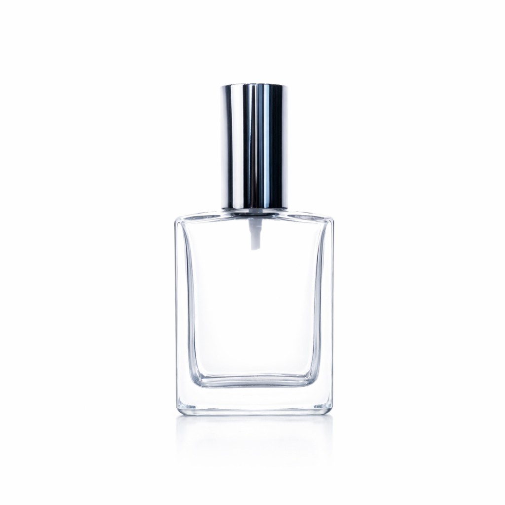 TB54 50ml Square Glass Perfume Bottle