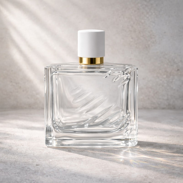 TB31 110ml Thick Bottom Square Glass Perfume Bottle
