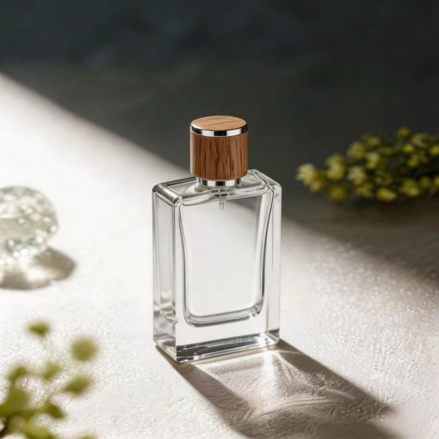 TB42 110ml Square Glass Perfume Bottle 