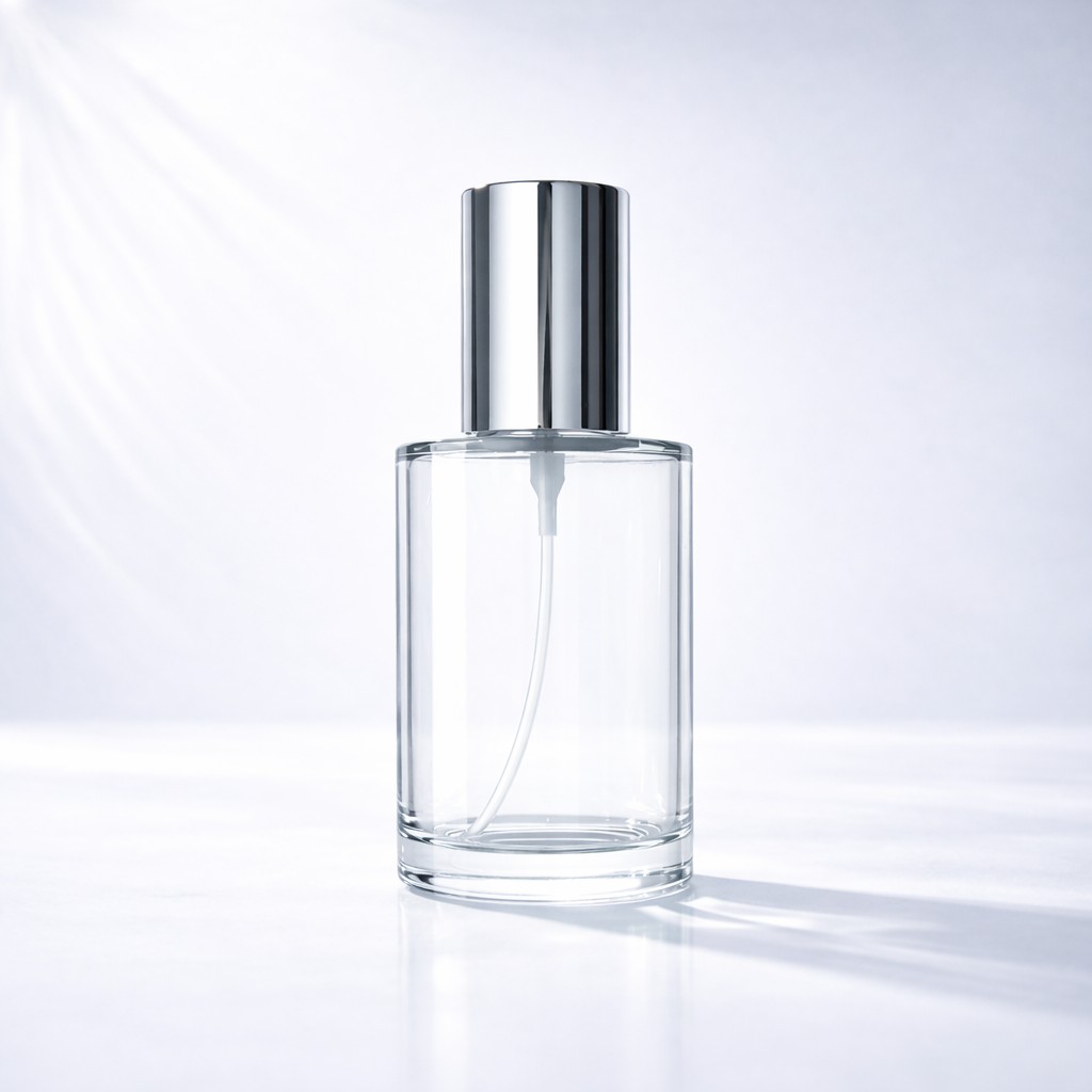 TB44 110ml Luxury Round Glass Perfume Bottle 