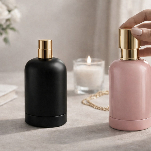 TB04 30ml Clear Customized Glass Perfume Bottle