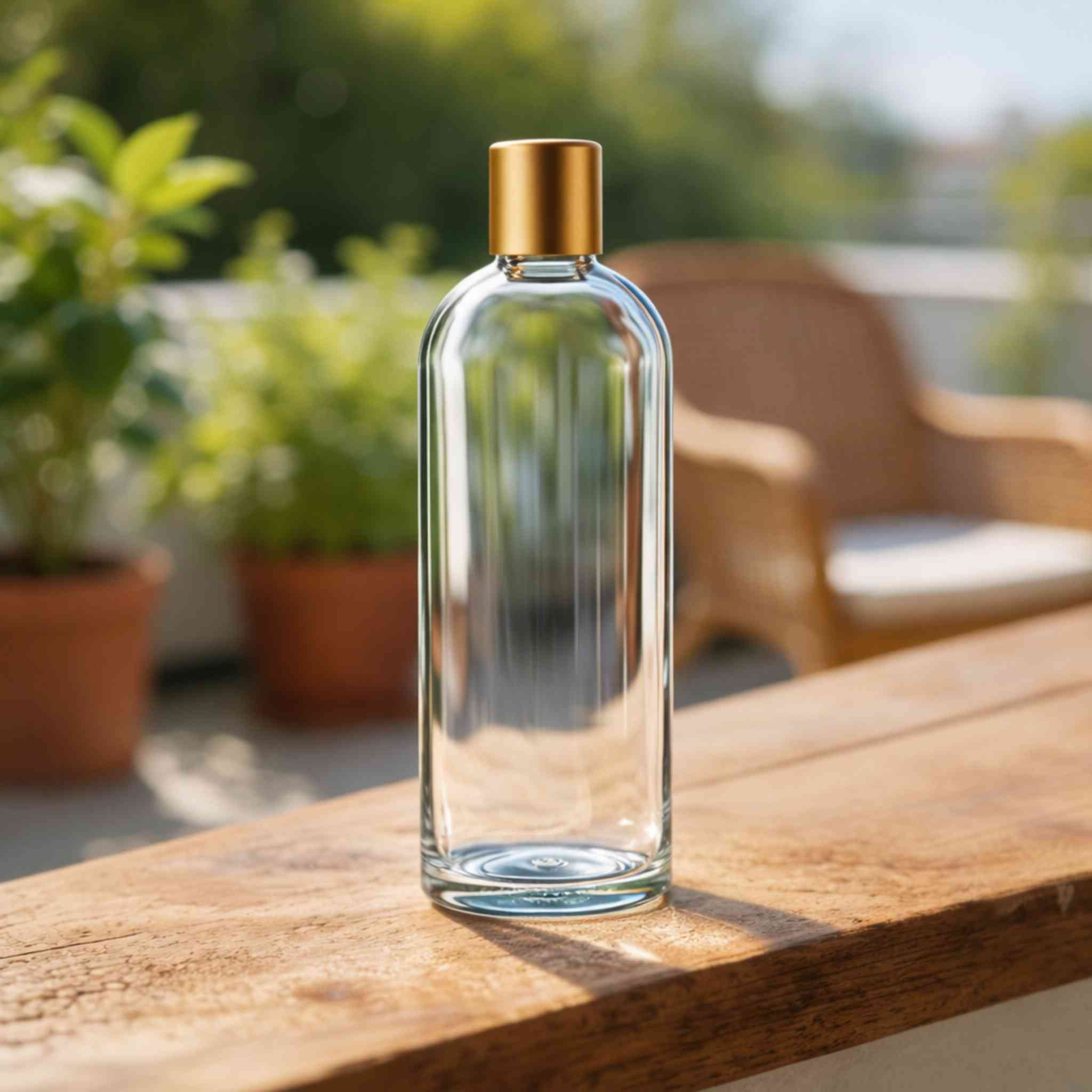 TB48 110ml Custom Glass Perfume Bottle