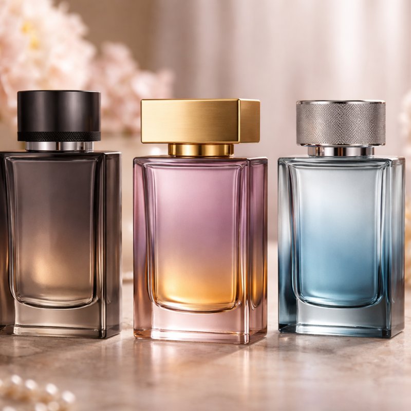 gradient perfume bottle coating design