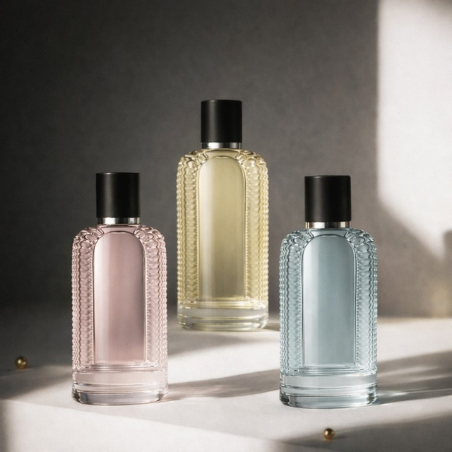 TB20 100ml Luxury Glass Perfume Bottle – Custom Empty Fragrance Bottle with 18mm Screw Neck