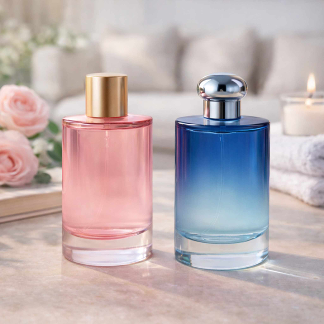 TB03 30ml Round Clear Perfume Packaging