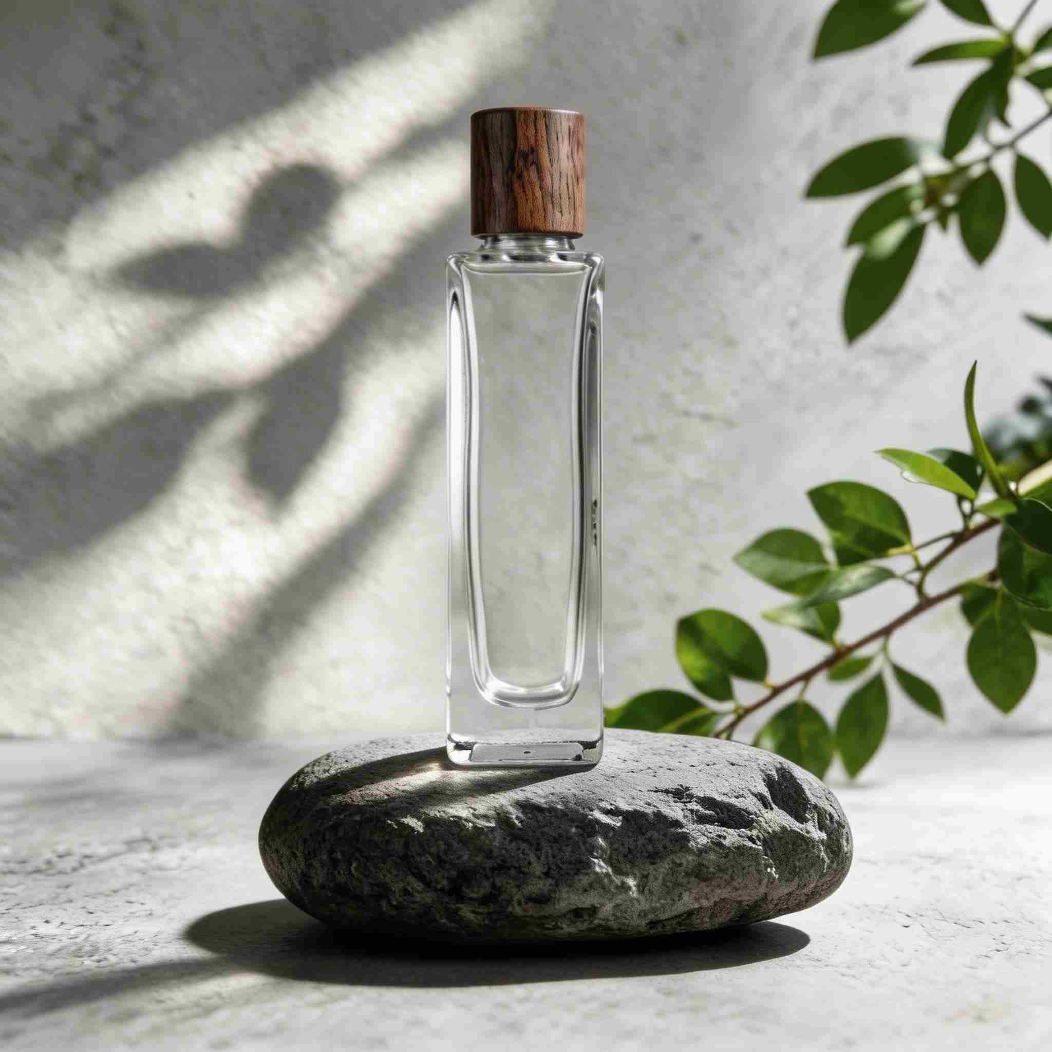 TB52 50ml Square Essential Oils Glass Bottle