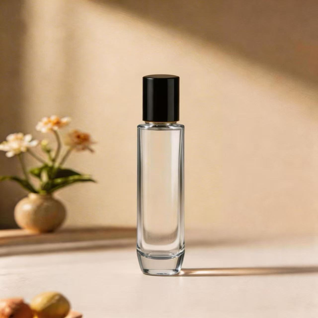 TB49 130ml Cylindrical Glass Perfume Bottle 