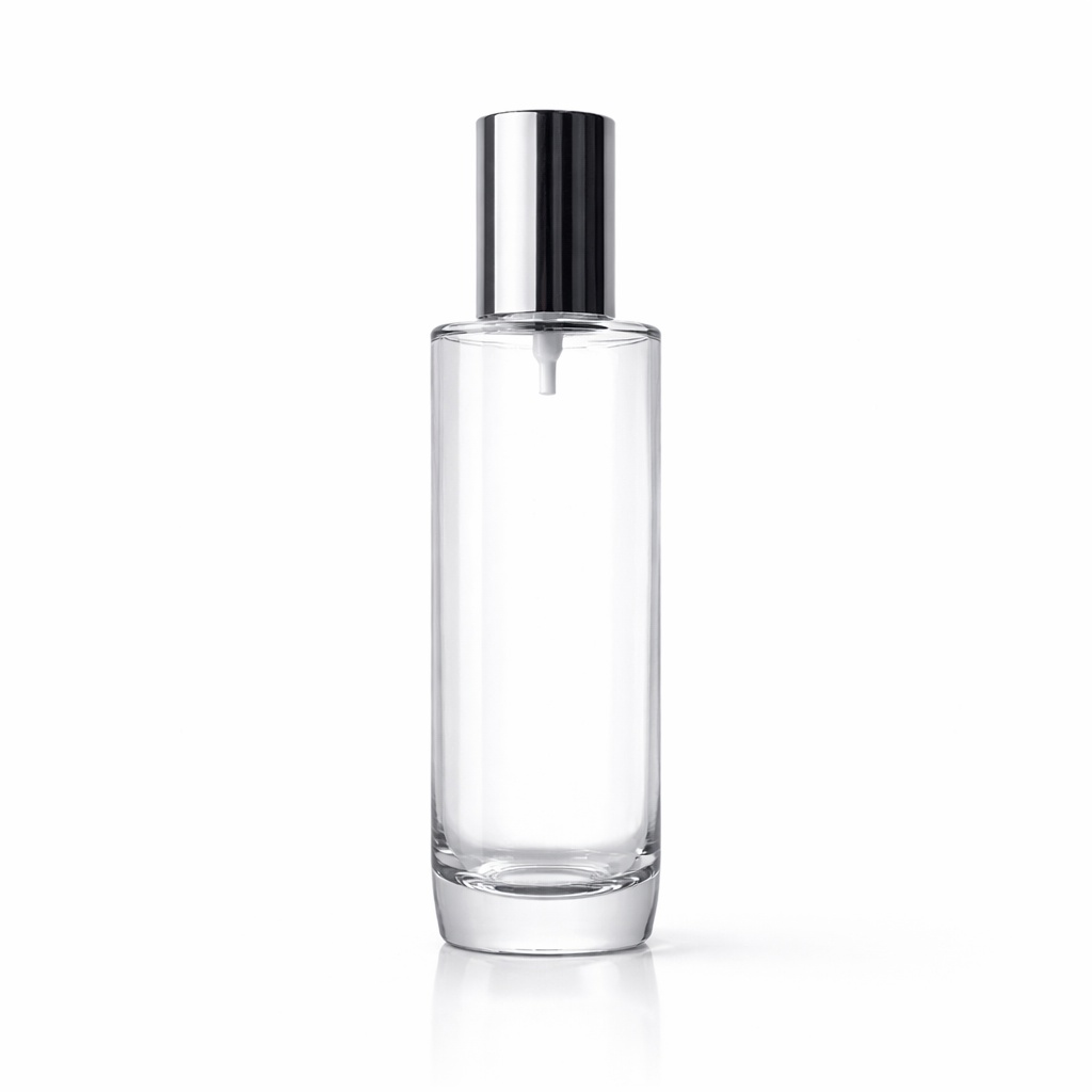 TB49 130ml Cylindrical Glass Perfume Bottle 