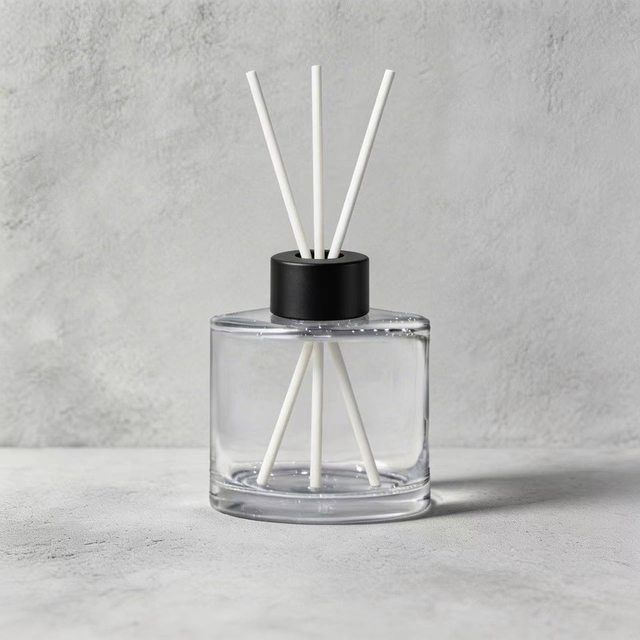 TB67 130ml Round Glass Reed Diffuser Bottle