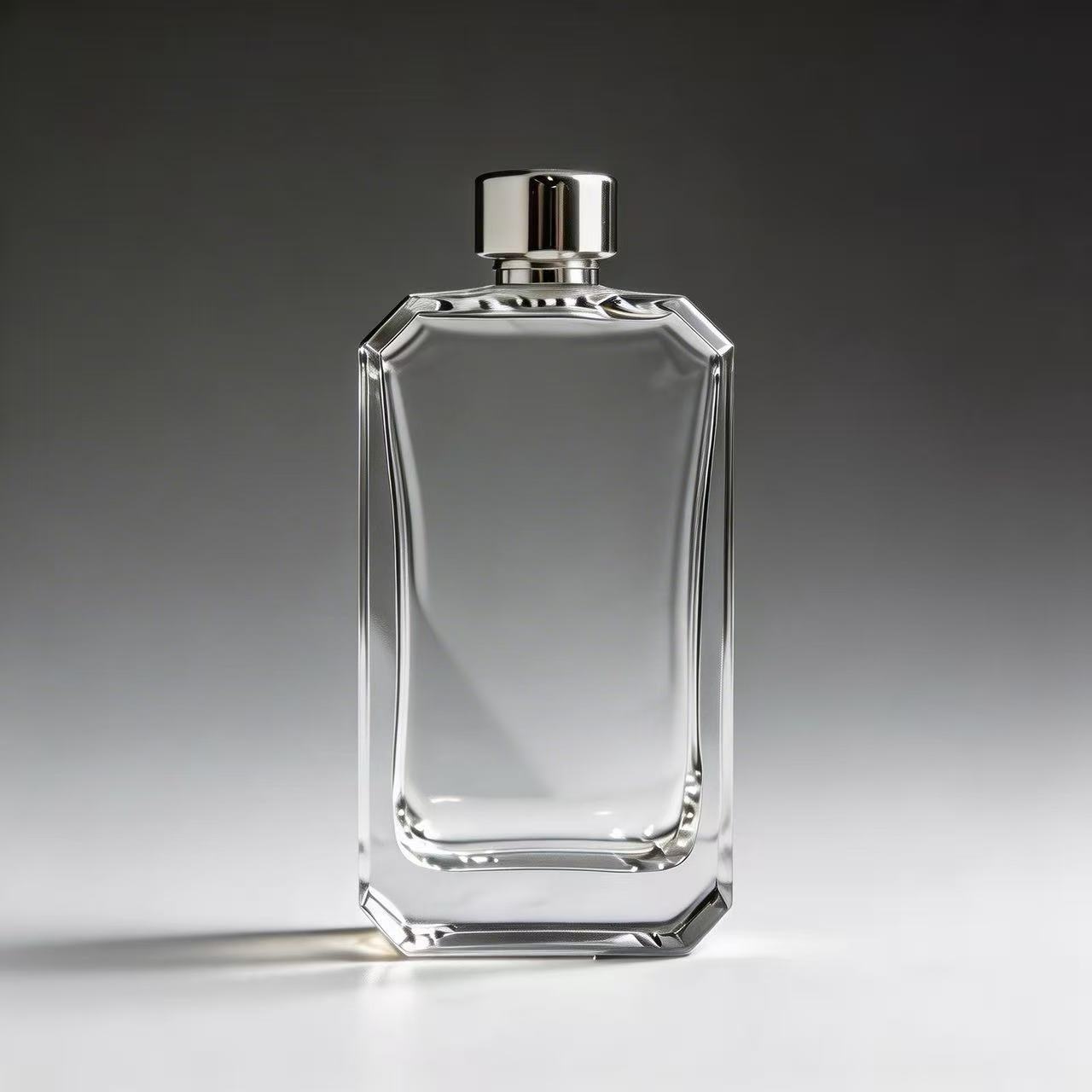 TB61 100ml Clear Luxury Glass Perfume Bottle