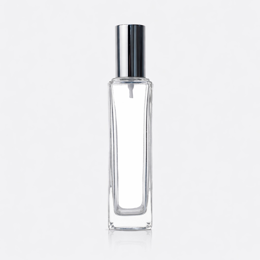 TB51 110ml Square Glass Perfume Bottle
