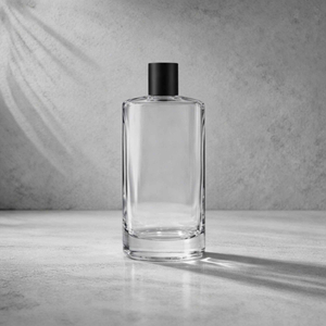 TB45 100ml Luxury Glass Perfume Bottle with Gold Cap