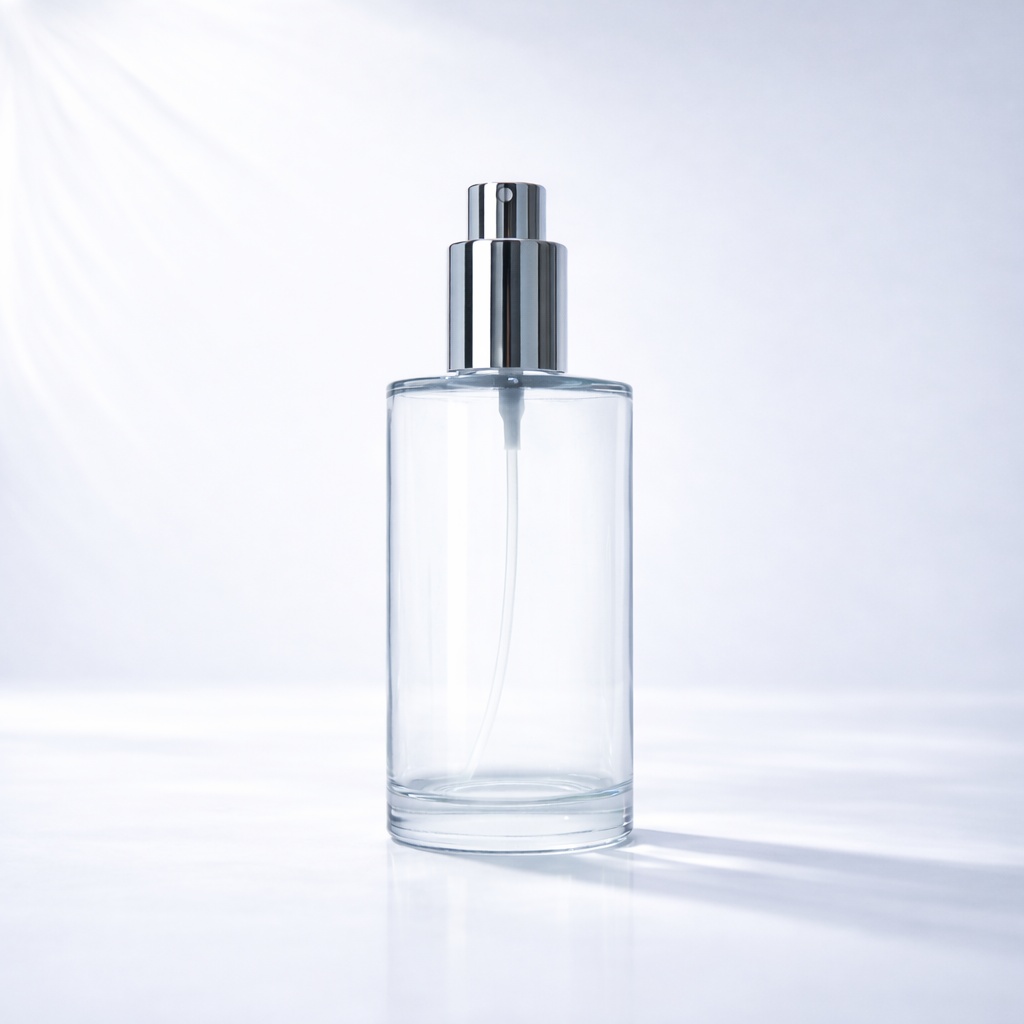 TB44 110ml Luxury Round Glass Perfume Bottle 