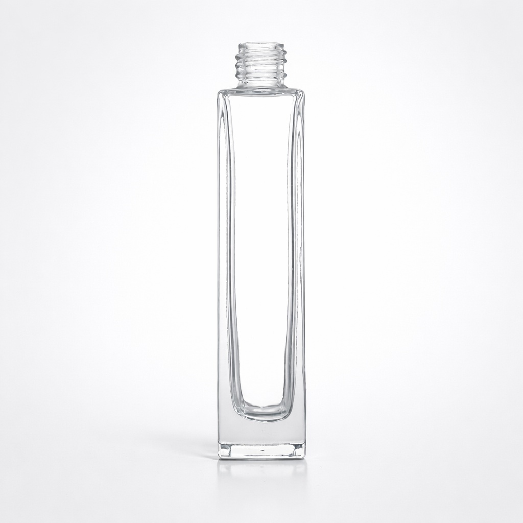 TB52 50ml Square Essential Oils Glass Bottle