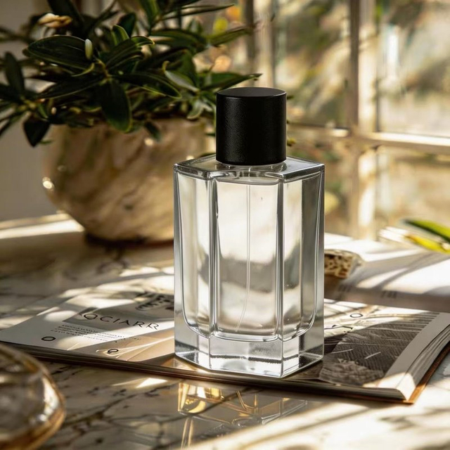 TB28 50ml Square Glass Perfume Bottle 