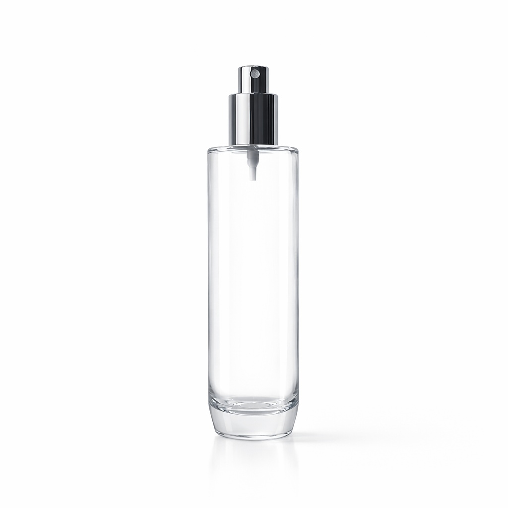 TB49 130ml Cylindrical Glass Perfume Bottle 