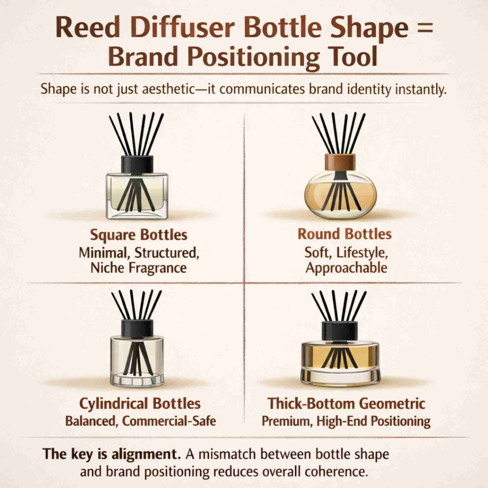 square round cylindrical diffuser bottle shape comparison